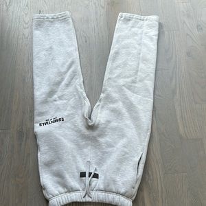 Boys essentials fear of god sweatpants- size 10 baggy